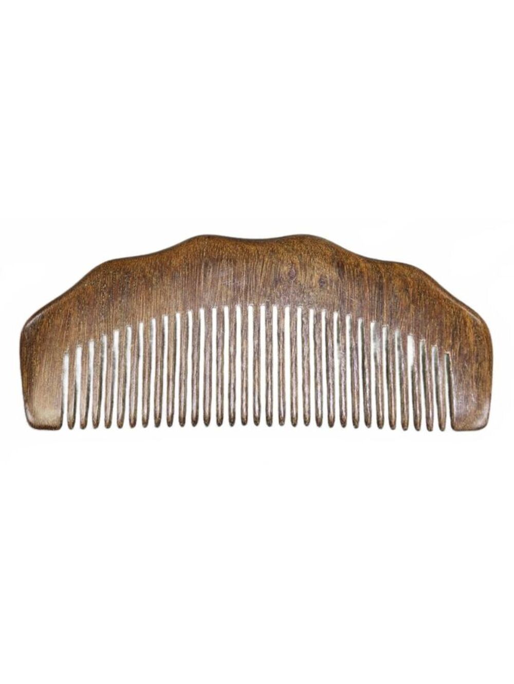 Natural Wooden Hair & Beard Comb Anti-Static Grooming